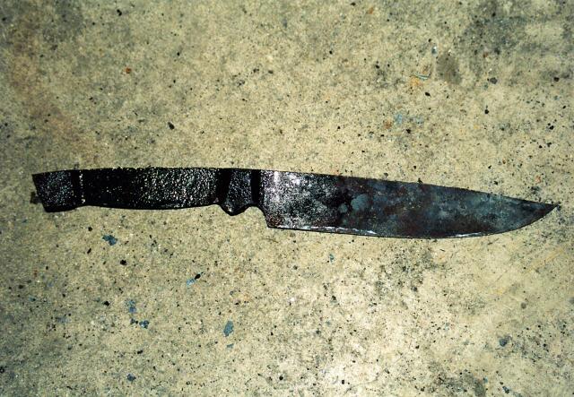 Ukázka výroby nože z damascénské oceli